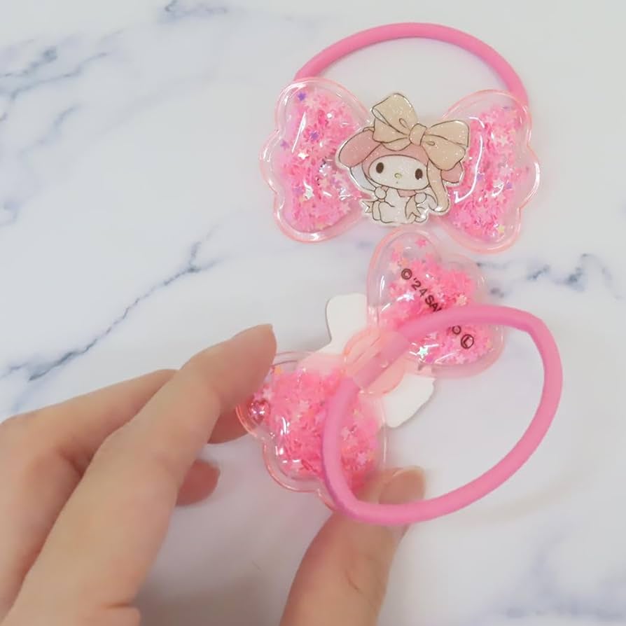 Amazon.co.jp: きらきらペアキャラゴム2・マイメロディ